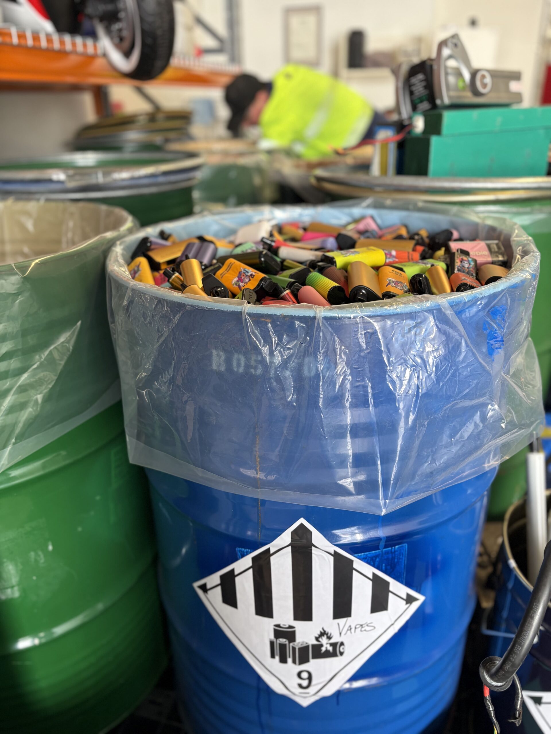 Responsible lithium-ion battery recovery and safe disposal