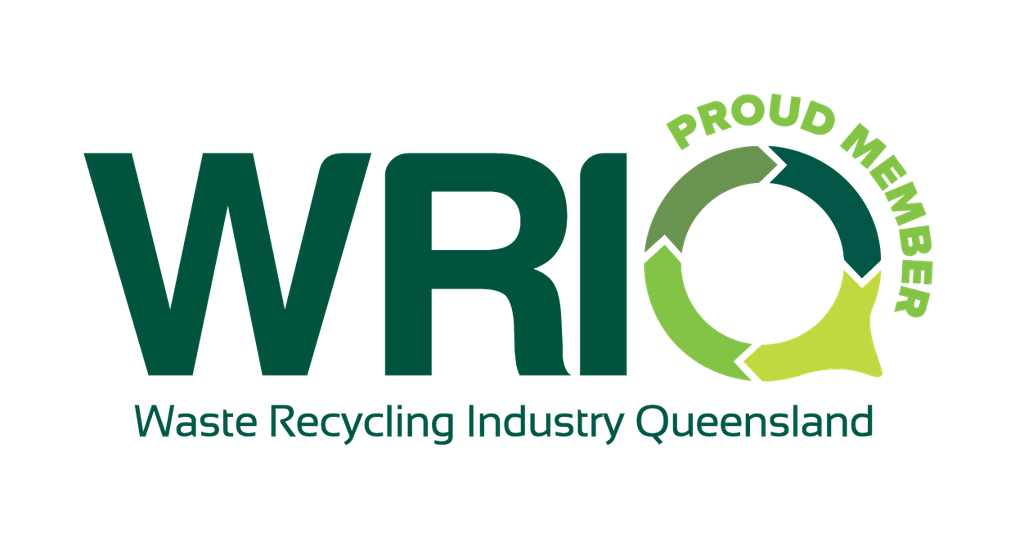 Waste Recycling Industry Queensland (WRIQ) Proud Member logo